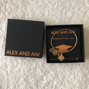 ALEX & ANI Grad Cap Charm Bangle {Class of 2017}